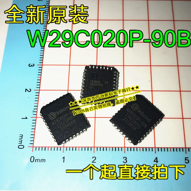 

10pcs orginal new W29C020P-90B W29C020CP90B PLCC44 (programming)