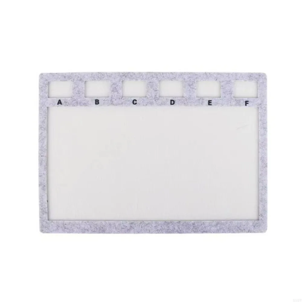 Felt Felt Beading Tray Felt Surfaces Measurement Markings Beading Mat Alphabetic Scale Nonslip Beadwork Design Tray Art Crafts