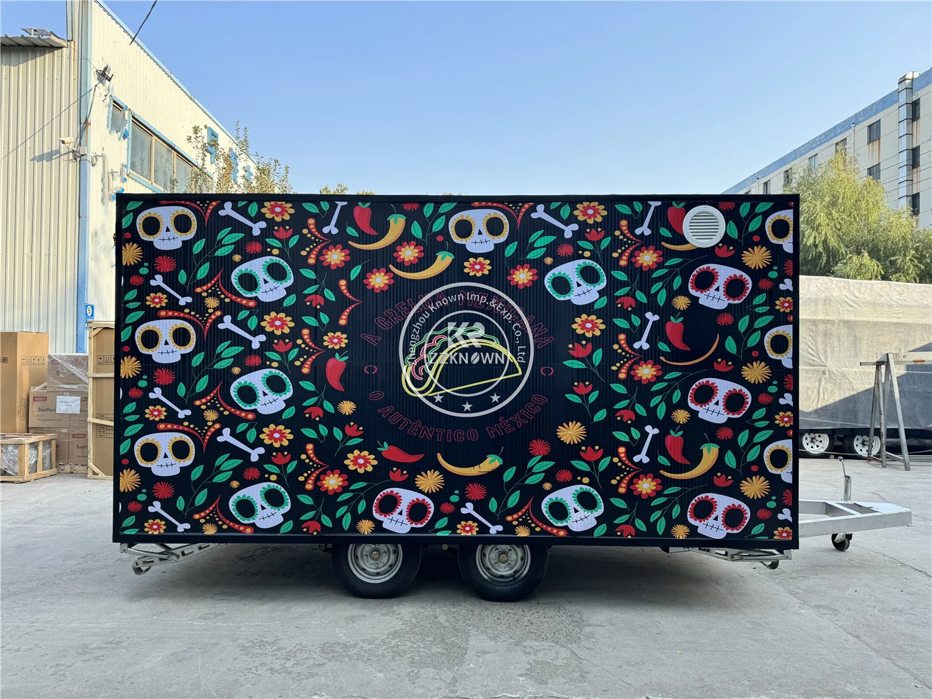 High Quality Mobile Food Trailer Ice Cream Hot Dog Cart Food Truck Mobile Kitchen Hotdog BBQ Food Trailers