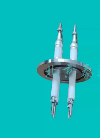 KF50 Vacuum Flange, Ceramic Brazed, High-Pressure Insulated Sealing Assembly, Connector, Conductive Post, Electrode Core