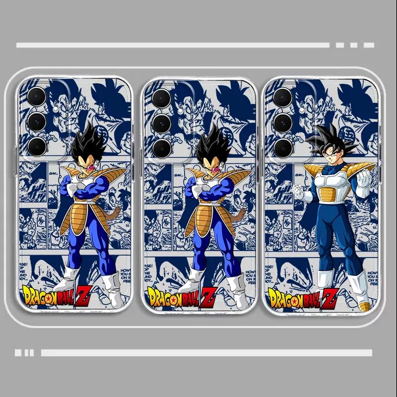 

Dragon Ball Art Vegeta Phone Case For Samsung Galaxy A73 A72 A71 A55 A54 A53 A52 A51 A33 A25 A22 A15 A14 A05 TPU Transparent