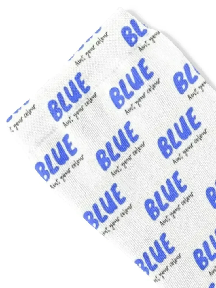 Blue Ain_t Your Colour Premium Socks crazy men cotton high quality christmas stocking Boy Child Socks Women's