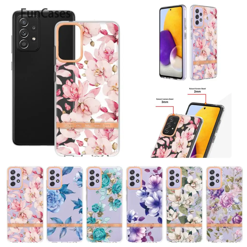 Anti Scratch Phone Bumper For Samsung Galaxy A22 Telephone Mobile Cases Cellphone capa M32 A72 5G A22 A217F A73 A21S Protector