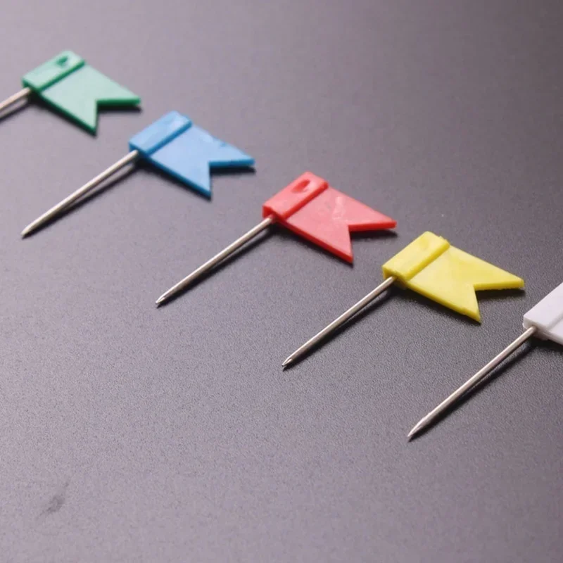 20pcs/set Flag Thumbtack Nail Thumbtack Board Map Drawing Tacks for Notice Board Marker Home Office School Stationery Supplies