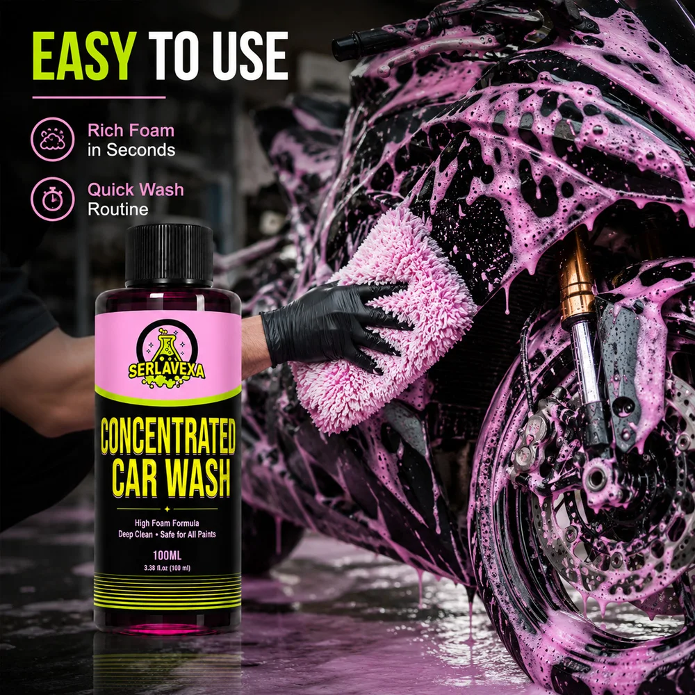 SERLAVEXA Concentrated Car Wash Liquid Image 2