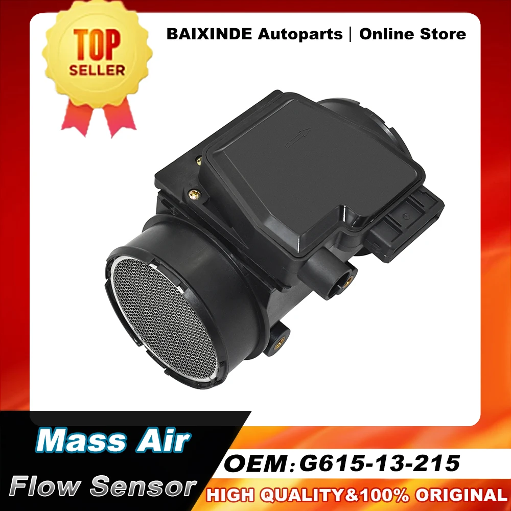 

OEM G615-13-215 Mass Air Flow Sensor For Mazda Bravo B2600 UF G6 2.6L 4 1989-1998