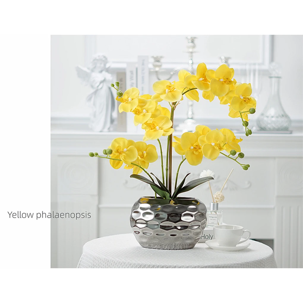 

Long-lasting Faux Orchid - Elegant Wide Application Artificial Flowers For Decoration Fake Flower purple