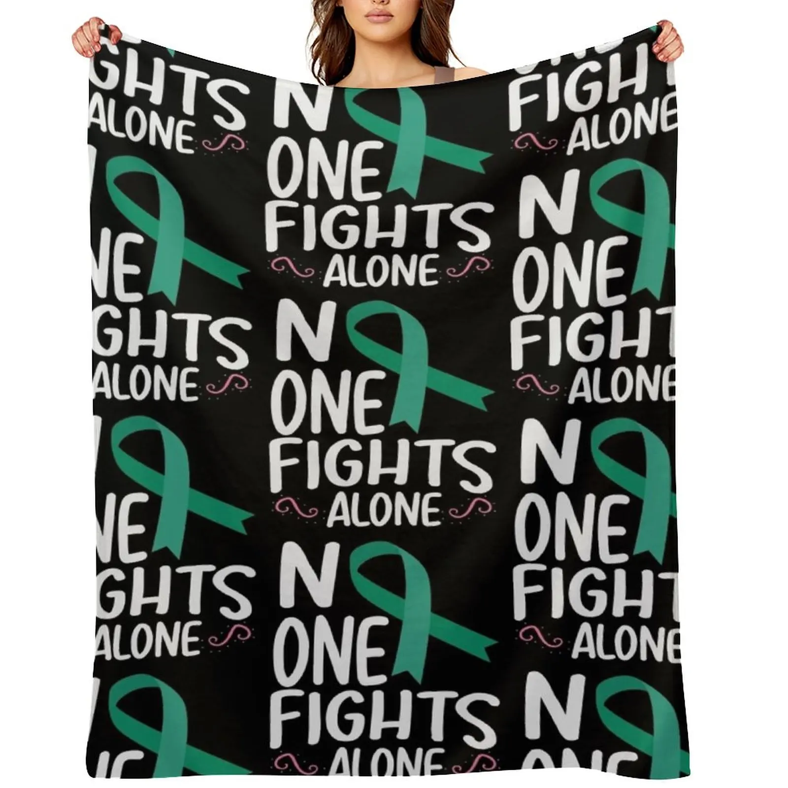

Liver Cancer Awareness Support Rehab Emerald Green Throw Blanket Bed Fashionable Decoratives Loose christmas gifts Blankets