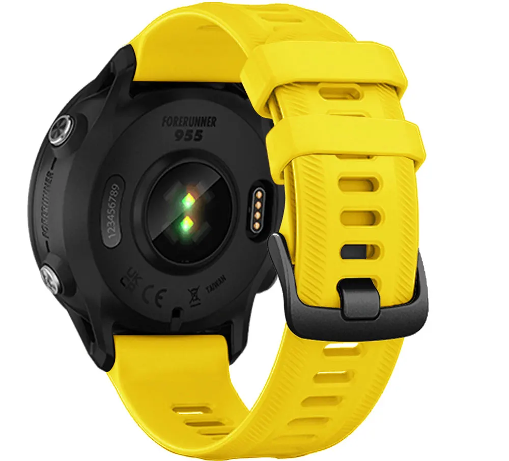 Silikonarmband für Garmin Forerunner 955 745 935 945, Original-Armband, atmungsaktiv, Smartwatch-Armband – Detail 8
