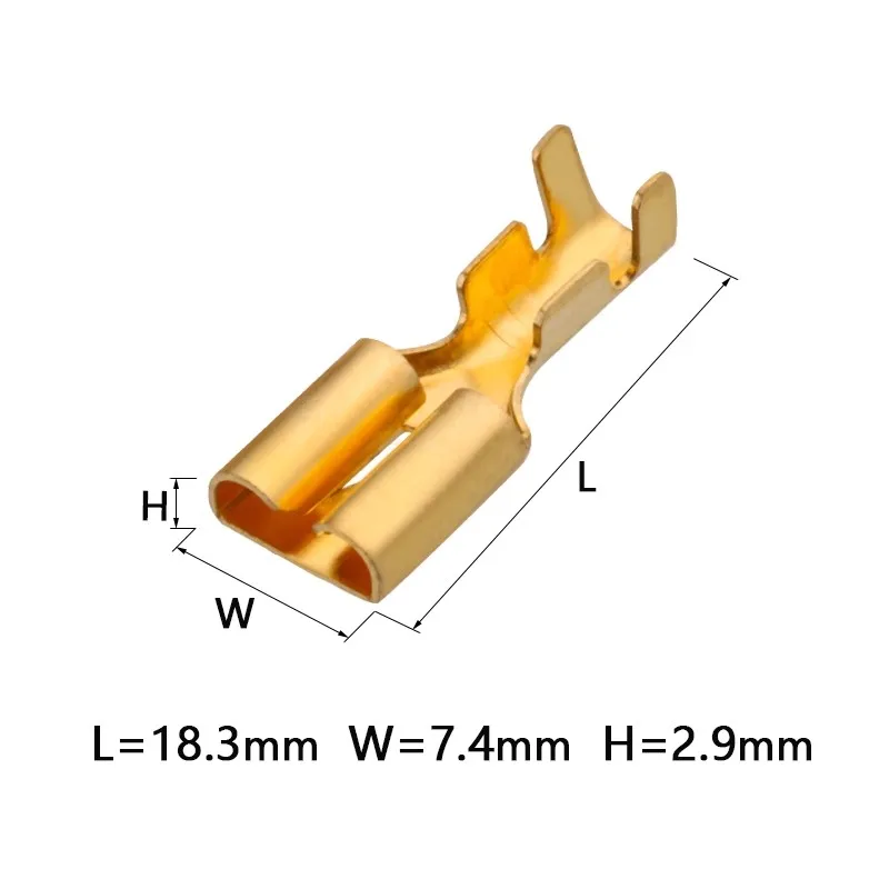 1 SET DJ7051C-6.3-21 auto Waterproof connector 5 pin automotive Plug famale male socket Includes terminal seal