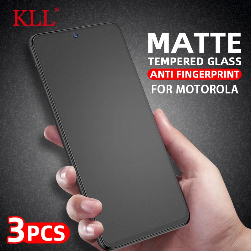 1-3Pcs Matte Tempered Glass For Motorola Moto G54 G14 G13 G22 G23 G32 G73 G53 G82 G72 G62 G52 G42 G41 G31 G84 Screen Protector