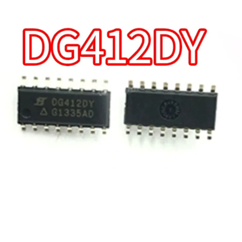 5 à 20 pièces DG412DY-T1-E3 SOP16 DG412DY puce multiplexeur analogique à 4 canaux