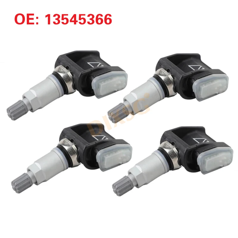 4pcs 13545366 Car Tire Pressure Monitor Sensors For GMC Yukon 2021-2024, For Sierra 2500 HD/3500 HD 2020-2024 Autopart TPMS