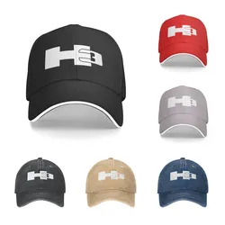 Unisex ajustável Baseball Cap, H3, chapéus para homens e mulheres