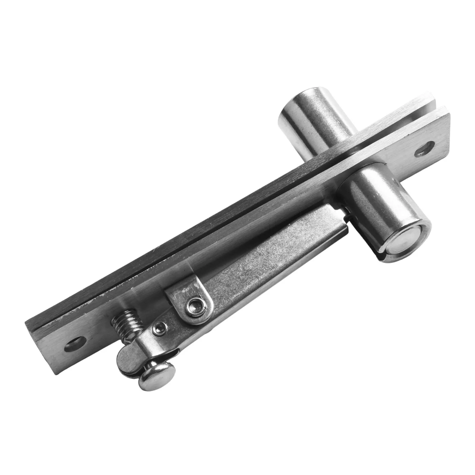 

Door Top Bottom Door Pivot Hinges Hardware Heavy Duty L-shaped Pivot Hinge Revolving Silver Stainless Steel 1 Set