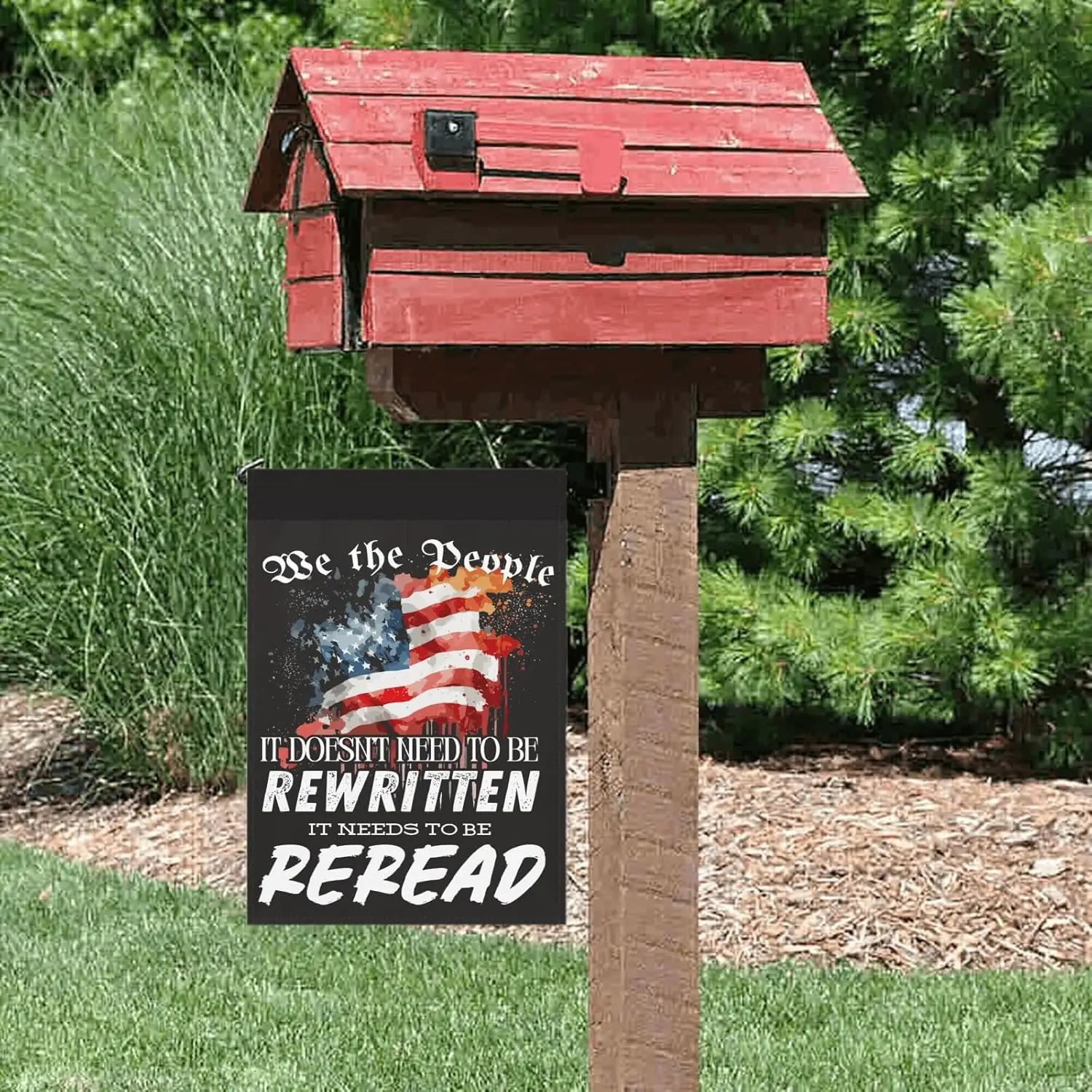 It Doesn't Need To Be Rewritten It Needs To Be Reread House Flag One Size, Decorative Yard Flags One Size For Pool Outdo IIX yyi