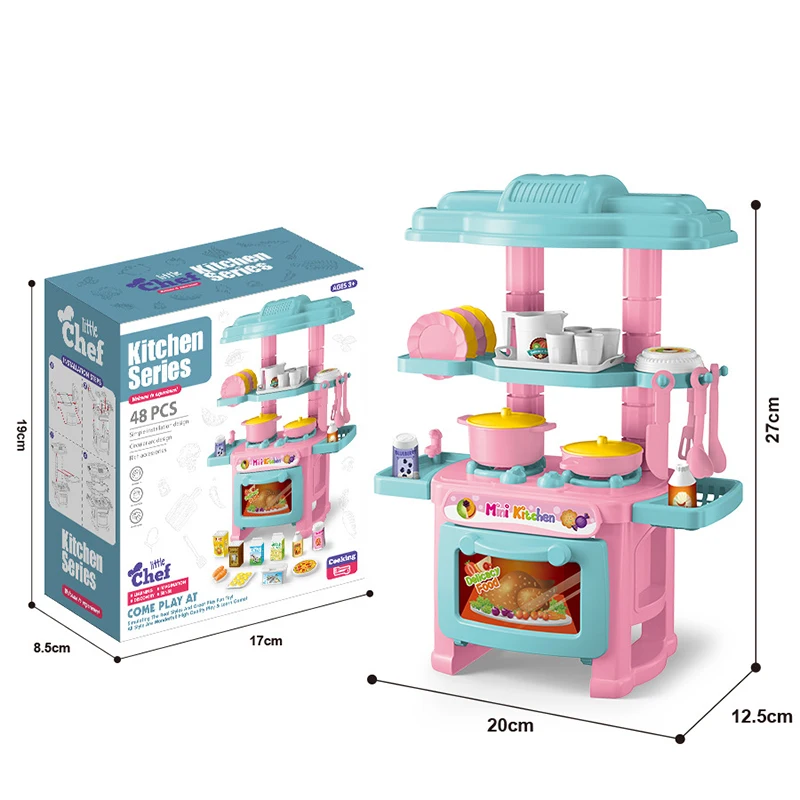 Zestaw kuchenny dla dzieci do zabawy w udawanie, miniaturowe akcesoria kuchenne, prezent urodzinowy