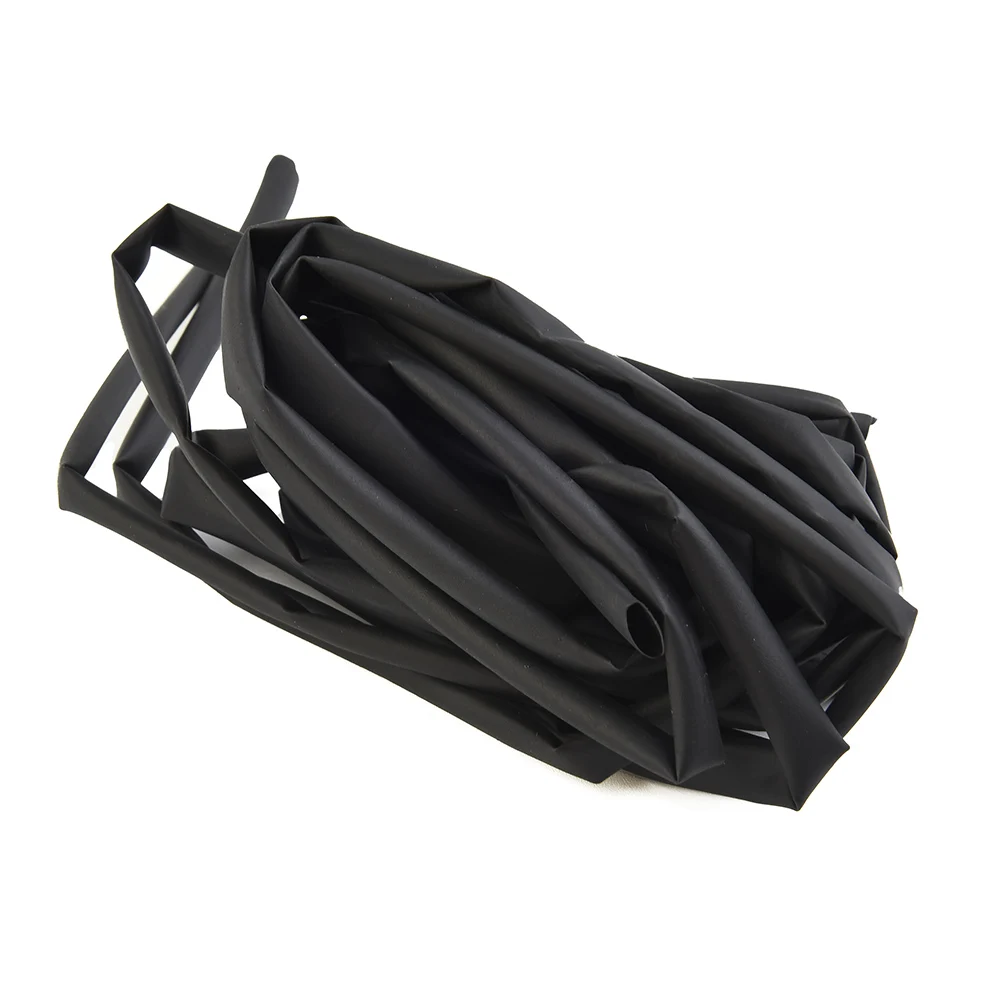 Heat Shrink Tubing Bundle 4 Sizes 1 Meter Each 3mm 4mm 5mm 6mm Polyolefin Material for Electronics Wiring and Repair Tasks