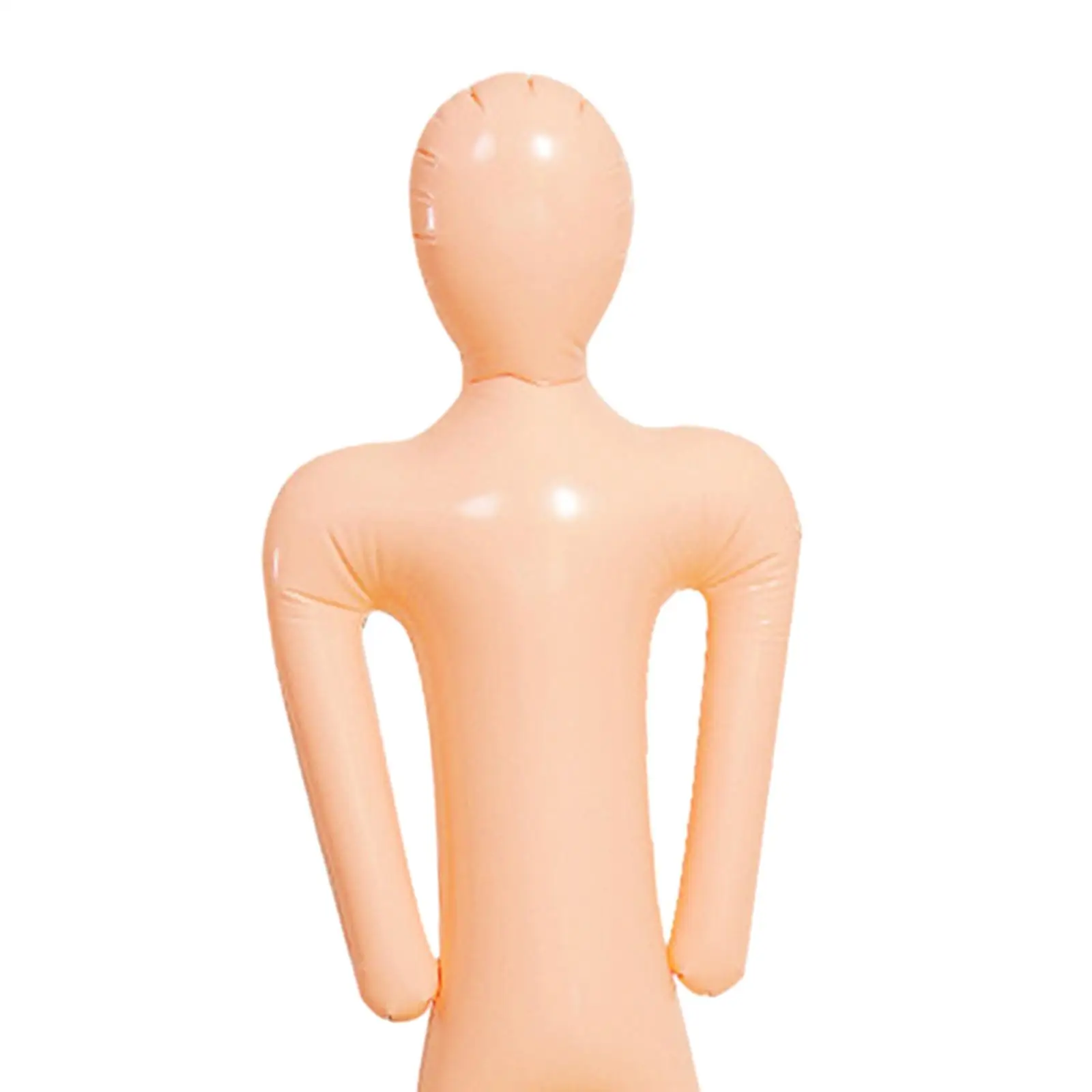 

Inflatable Mannequin Adult Body Model Skin Color PVC Props for Clothing Display Party Decoration