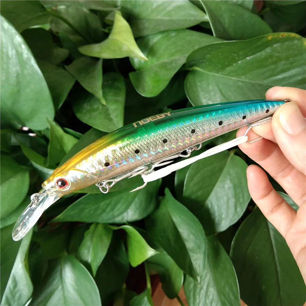 Señuelo Minnow hundido Noeby – Cebo duro para lance largo - imagen 2