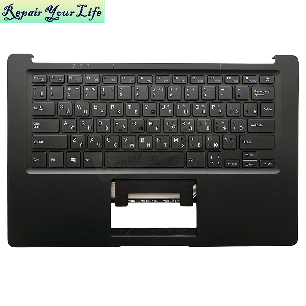 Norway Latin Russian Laptop Keyboard Topcase Palmrest Cover For SmartBook 141C for Compaq Presario CQ25 MB27716023 XS-27716023