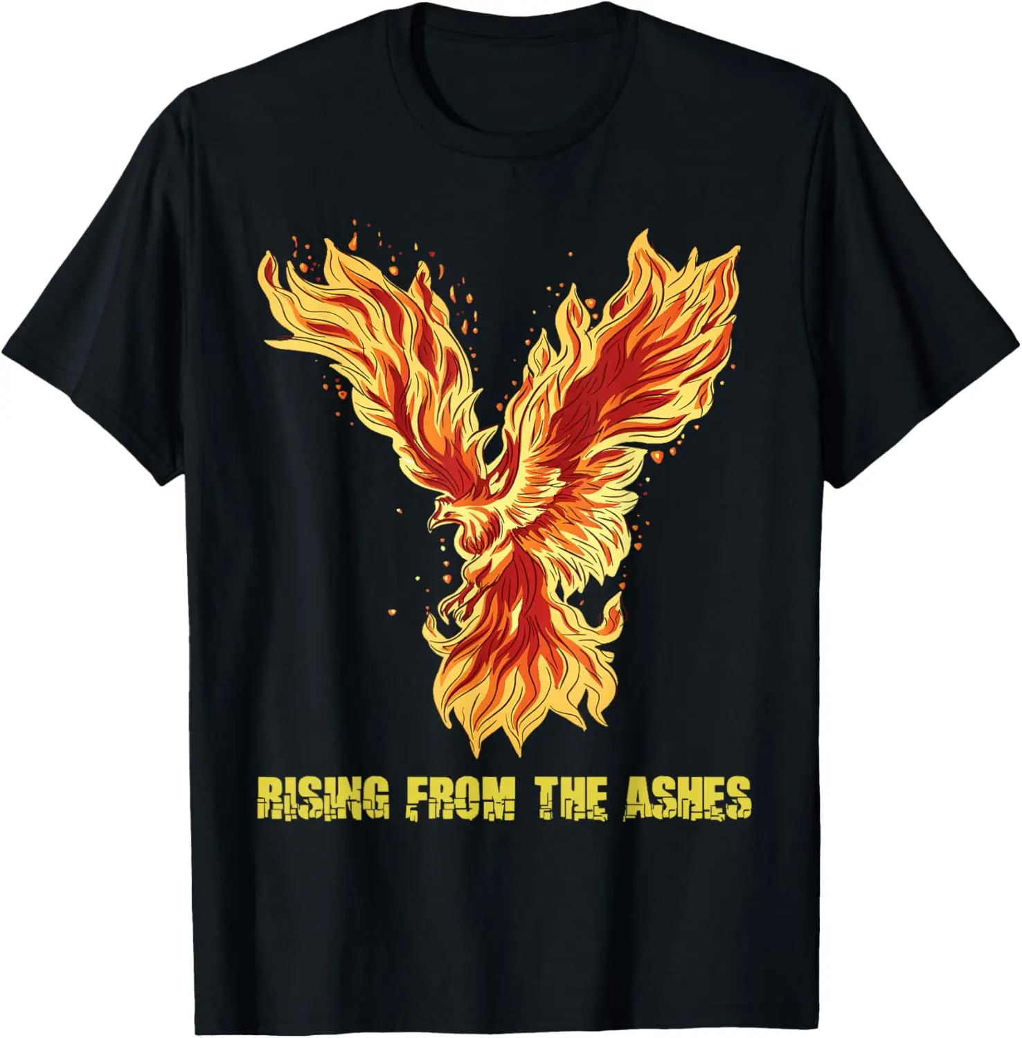 

Rising from Ashes Phoenix Firebird Fantasy Fire T-Shirt