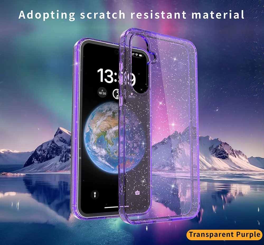 Shiny Glitter Clear…