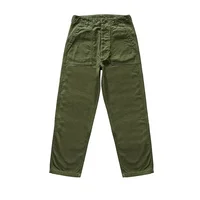 SauceZhan-Pantalones clásicos de satén para hombre, pantalón holgado de algodón satinado, para la fatiga, OG107