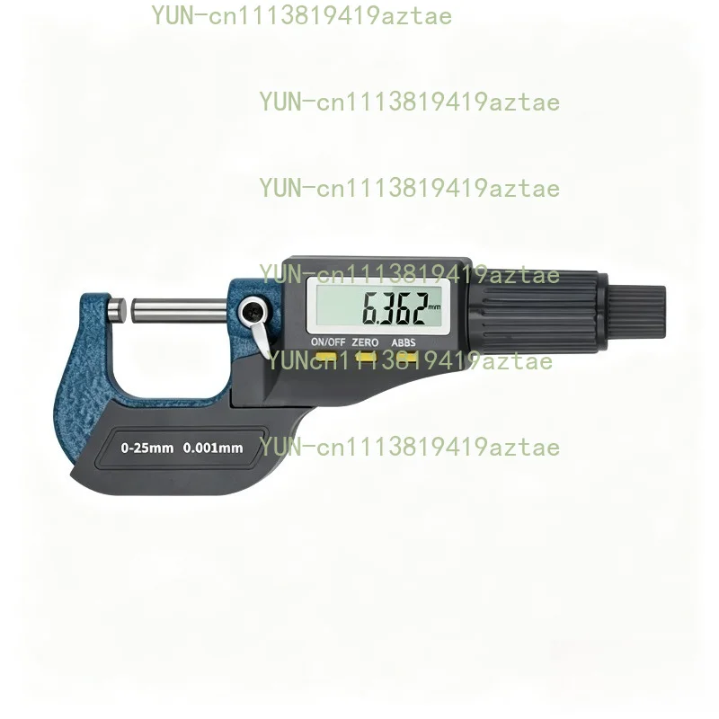 Standard Digital Outside Micrometer 0-25mm High Precision Electronic LCD Measuring Caliper Gauge Tool