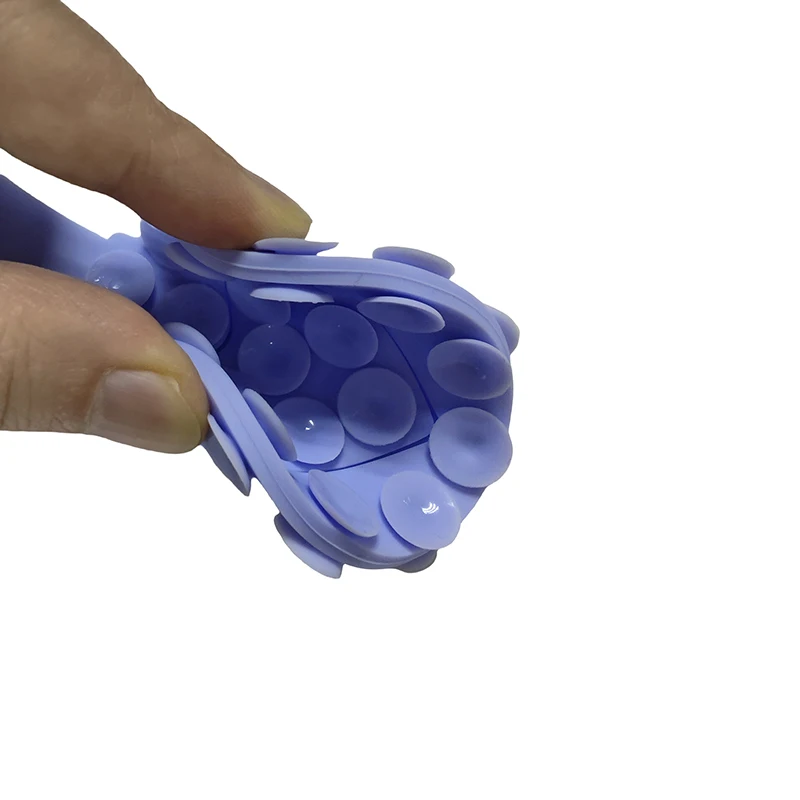 1PC Love Heart Ventosa bifacciale Maniglia portatile Tipo Staffa Ventosa in silicone Staffa per telefono cellulare