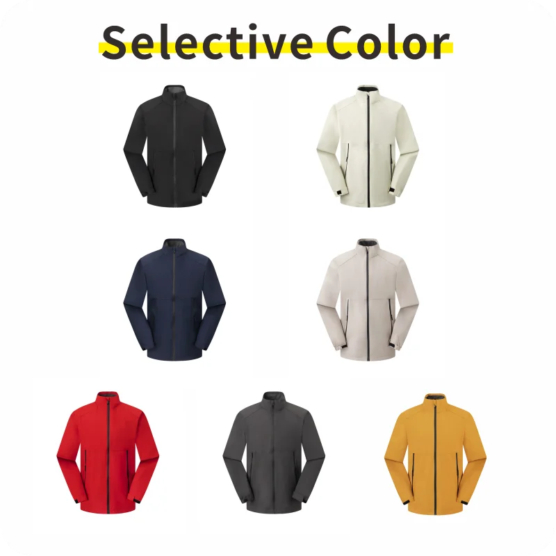 Customized autumn and winter logo camping outdoor thin anti-static windproof and warm single-layer assault suit