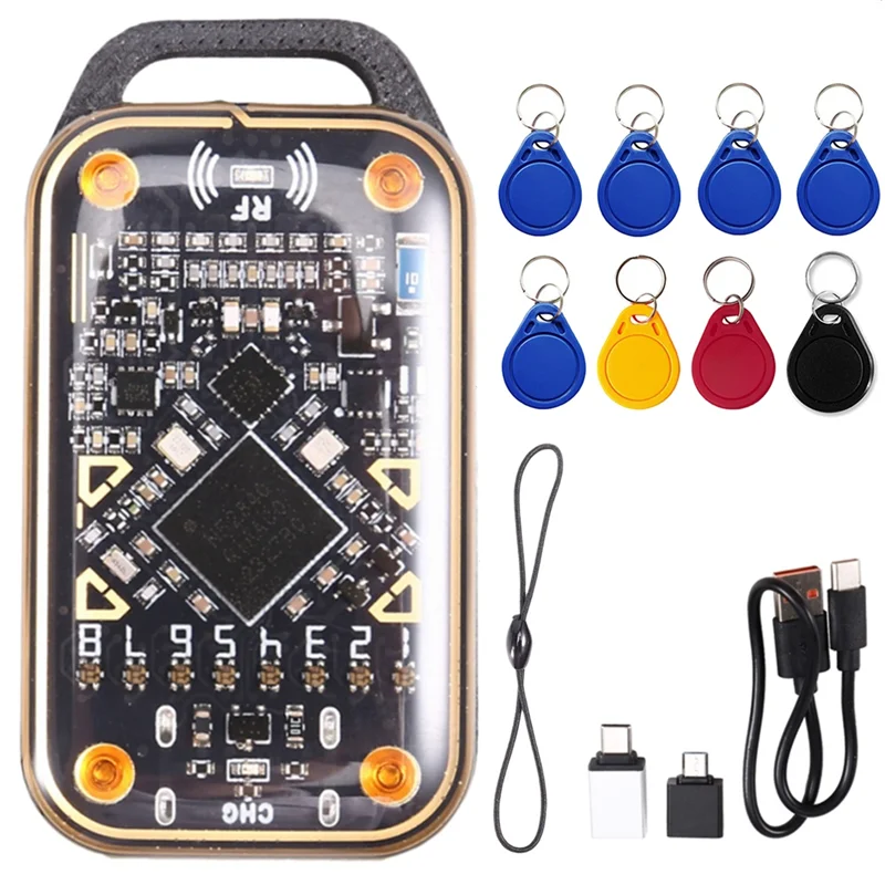 

Эмулятор смарт-карт Chameleon Ultra Upgrade + 4XUID/CUID-брелок RFID-считыватель смарт-чипов 13,56 МГц 125 кГц Дубликатор карт-Y47A
