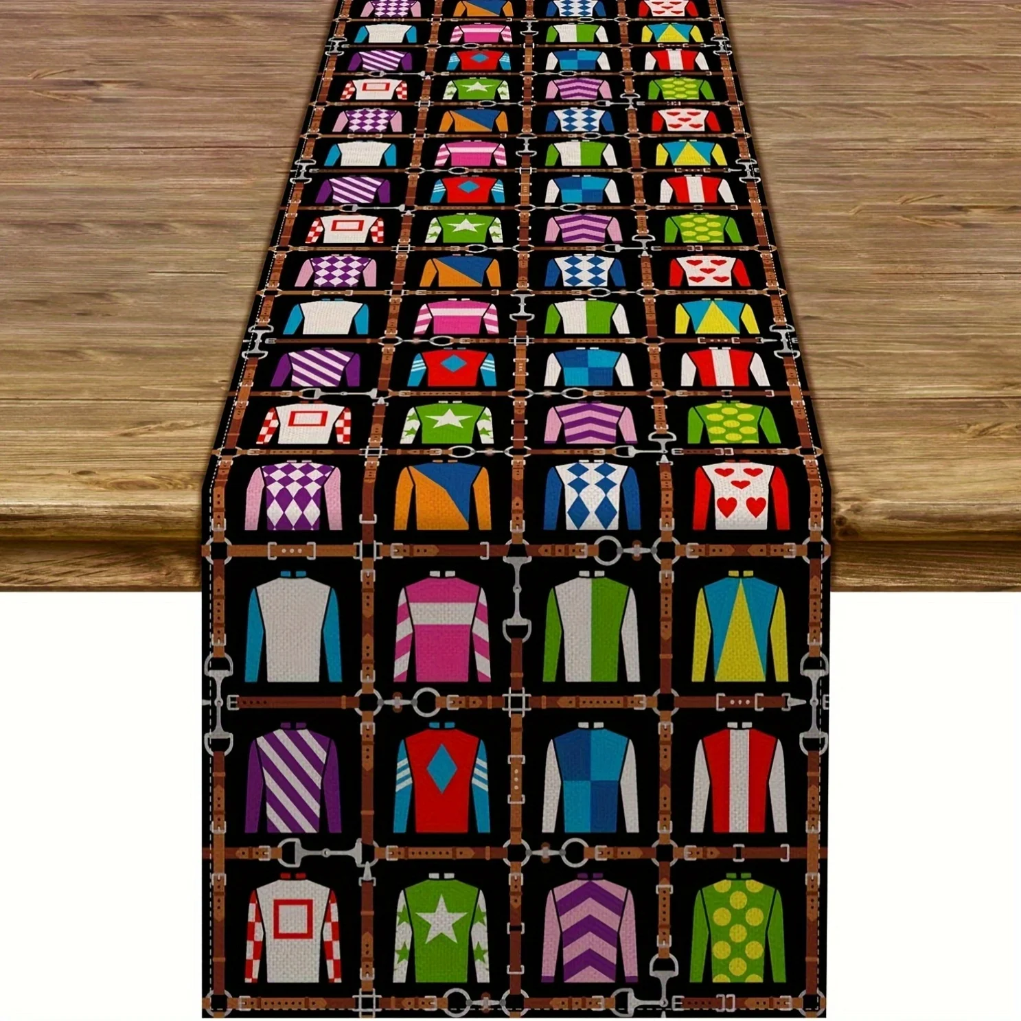 

Table Runner The Roses Horse Racing Party Kentucky Horse Race Derby Home Kitchen Dining Room Decor Table Decorations