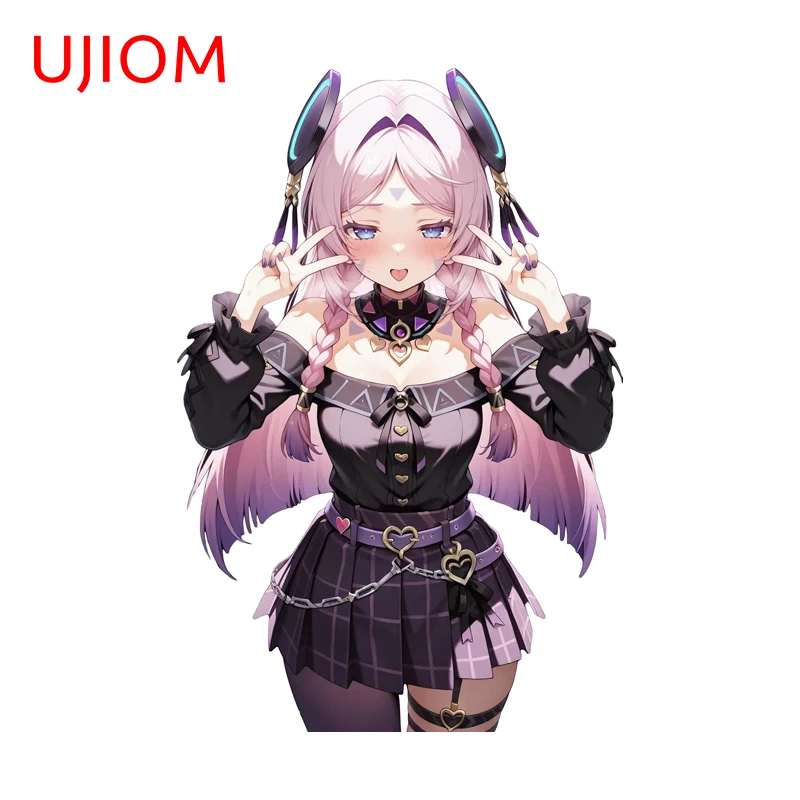 UJIOM Genshin Impact Sexy Citlali Wall Sticker Exquisite Attractive Occlusion Scratch Decal Popular Computer Case Decoration