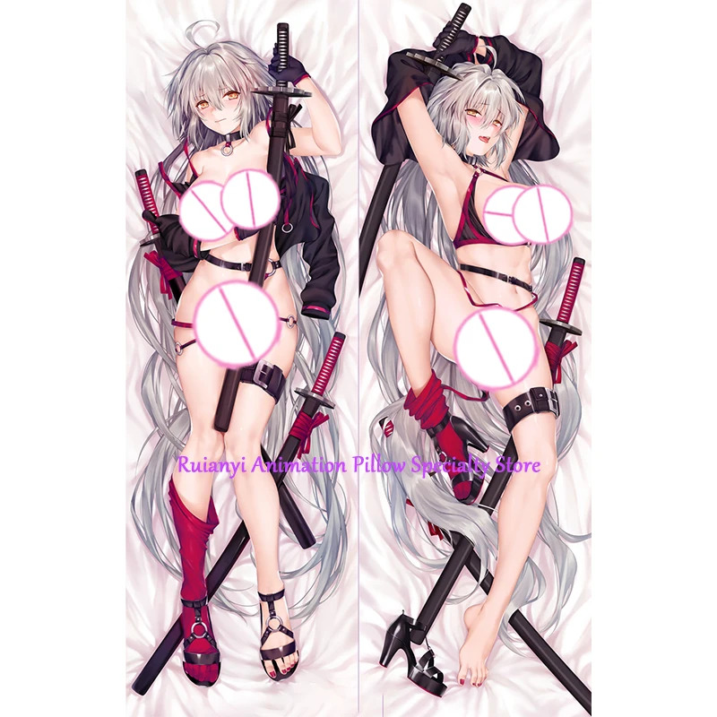 

Dakimakura Anime Jeanne Alter Double-sided Print Life-size Body Game Pillow Cover Bedding Gifts