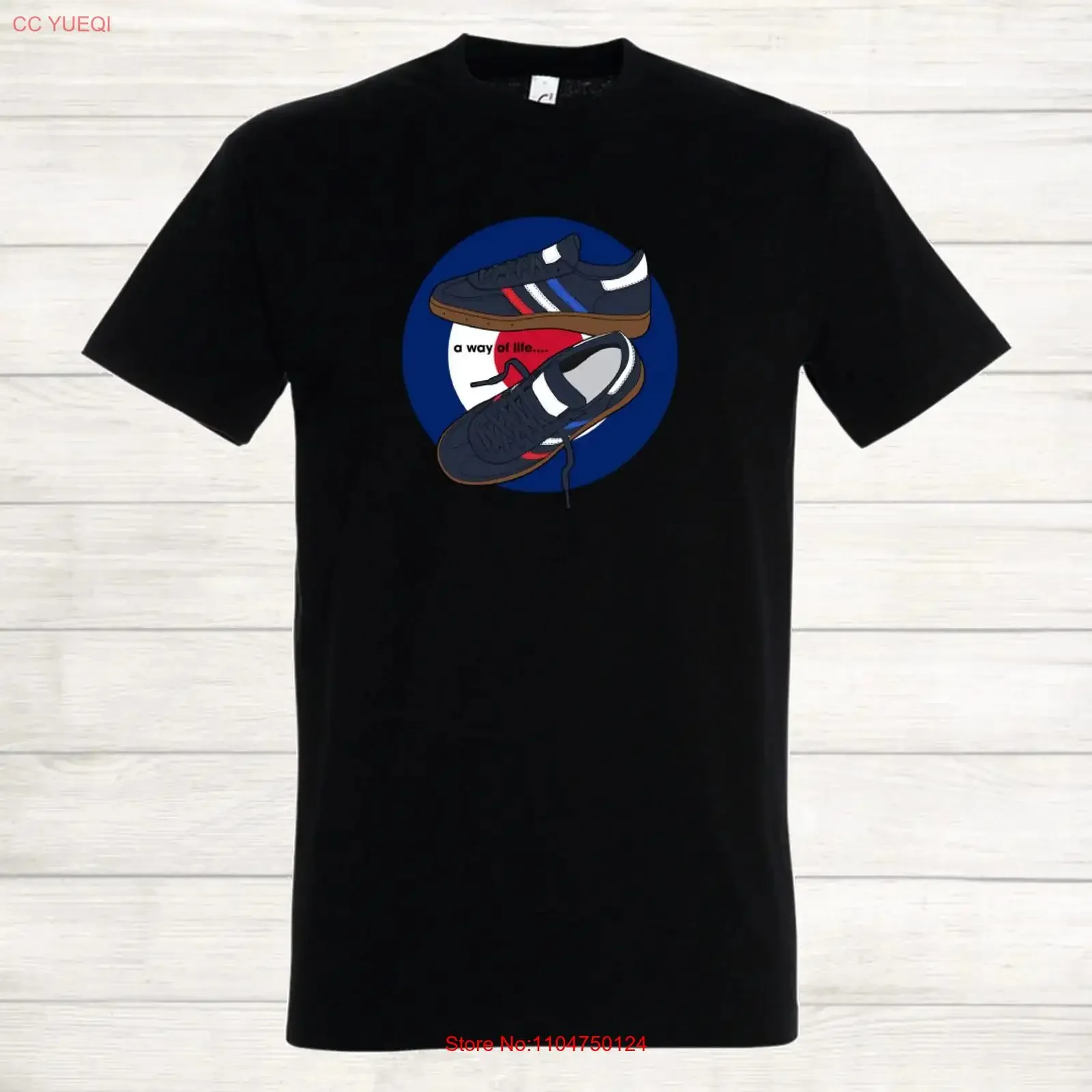Camiseta Quadrophenia Lambretta Scooter Mod The Jam Who A Way of Life Roundal, estilo vintage, lavada, cómoda, transpirable, ropa de calle