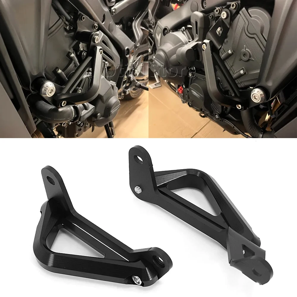 

Motorcycle Engine Bumper Guard Frame Slider Crash Bar Falling Protector For YAMAHA XSR 900 MT09 MT-09 SP Tracer 9 GT 2021-2025