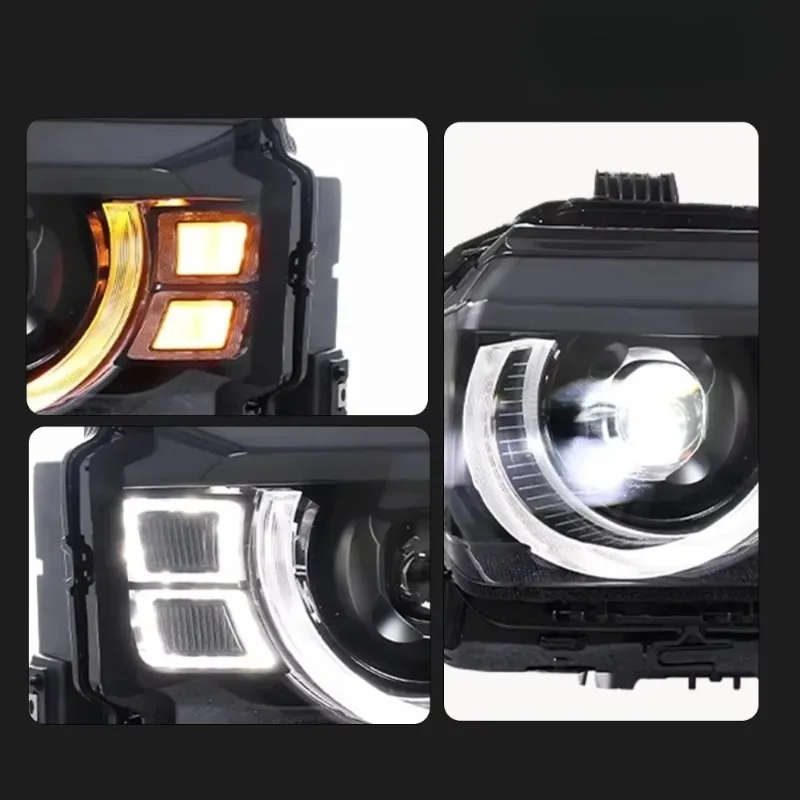 Headlights 2024-2025 Upgrade Plug And Play Car LED Headlight DRL Head Lamp Modified Front Lamps For JETOUR