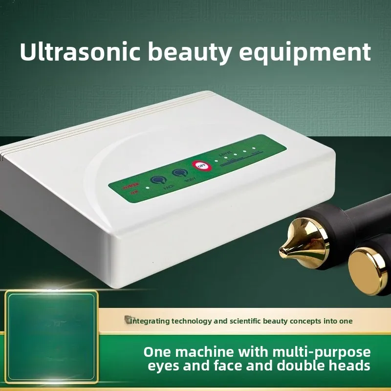 

ultrasonic beauty instrument, facial eye instrument, beauty salon special double-head full-body introduction instrument