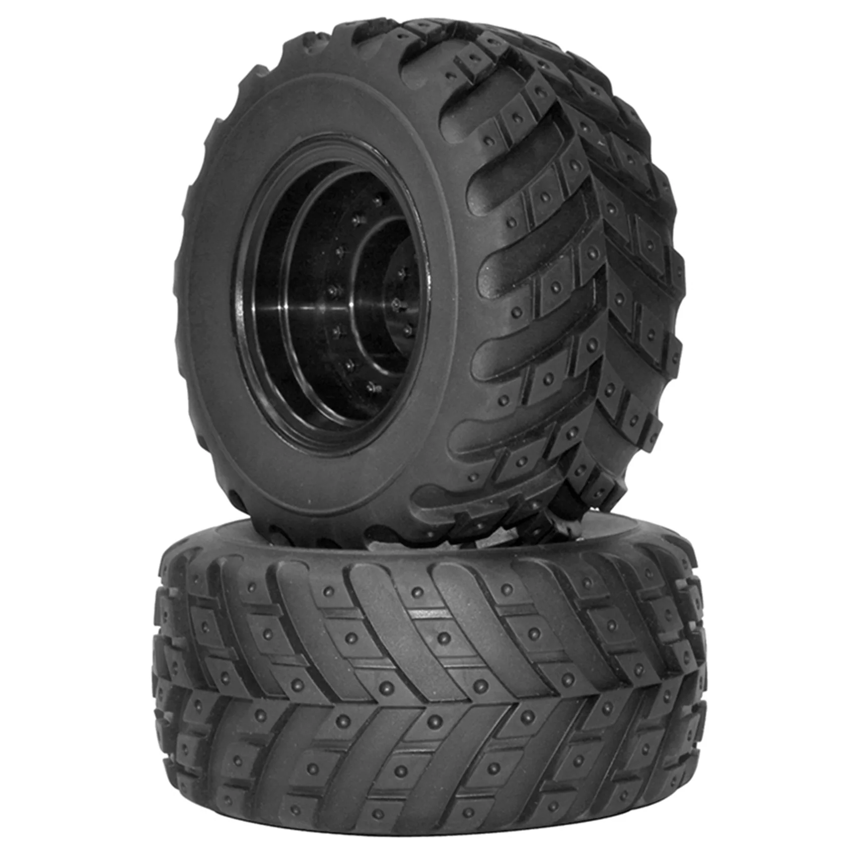 【NEW USER EXCLUSIVE】8Pcs Rubber Tire Tyre Wheel For HBX HAIBOXING 901 901A 903 903A 905 905A 1/12 RC Car Upgrade Parts Spare Acc