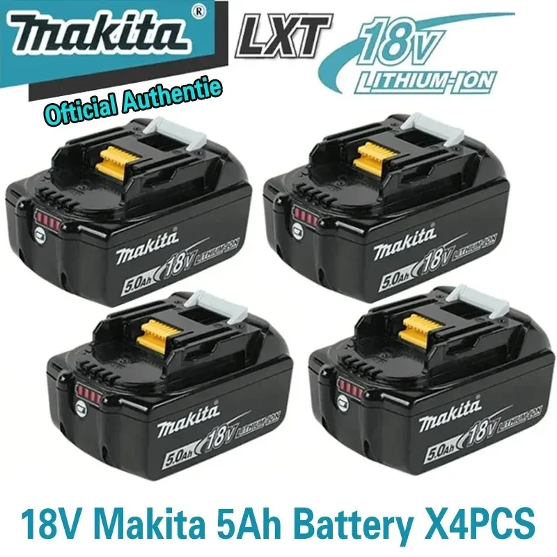 Аккумулятор Makita 18 В, 6000 мАч, аккумуляторная батарея для электроинструментов, 18 В, со светодиодной литий-ионной заменой LXT BL1860B BL1860 BL1850