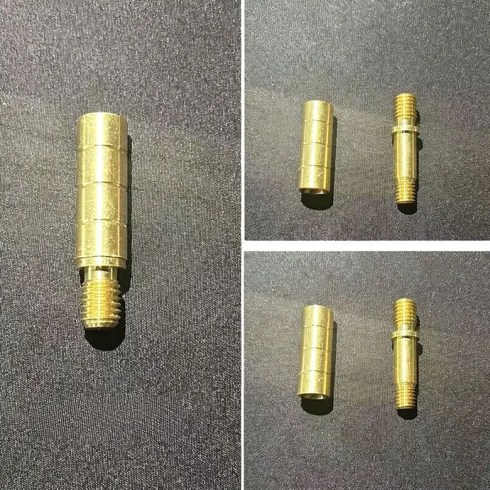 Billiard Cue Rod Extender Joint Screw Brass Fitting Replacement For Various Pool Cue Maintenance Sports Accessory