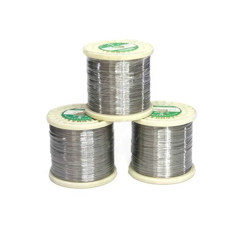 

Nickel-Chromium (Ni-Cr) Resistance Heating Wire - 10m/20m/50m Spools - 80/20 Alloy, 1100°C Max Temp - For Furnaces & Kilns