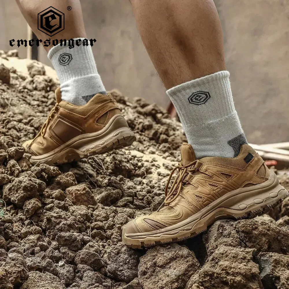 

Тактические средние носки Emersongear, 18 см, дезодорирующие и удобные функциональные чулочно-носочные изделия для кемпинга, пешего туризма, повседневная повседневная одежда EMB9624