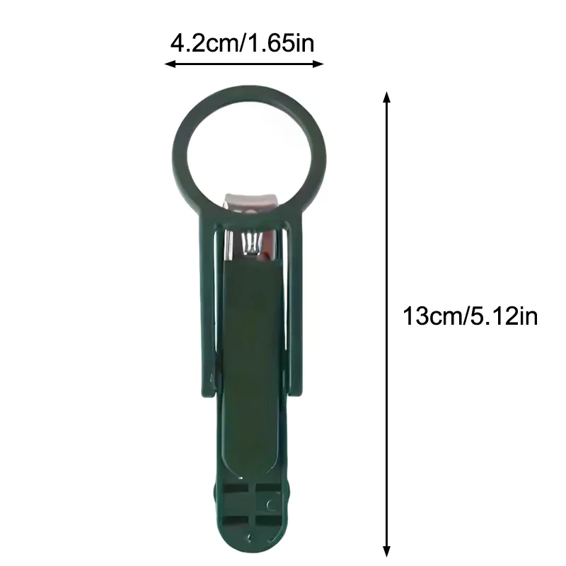 Cortauñas con lupa ajustable personalizada con protector contra salpicaduras