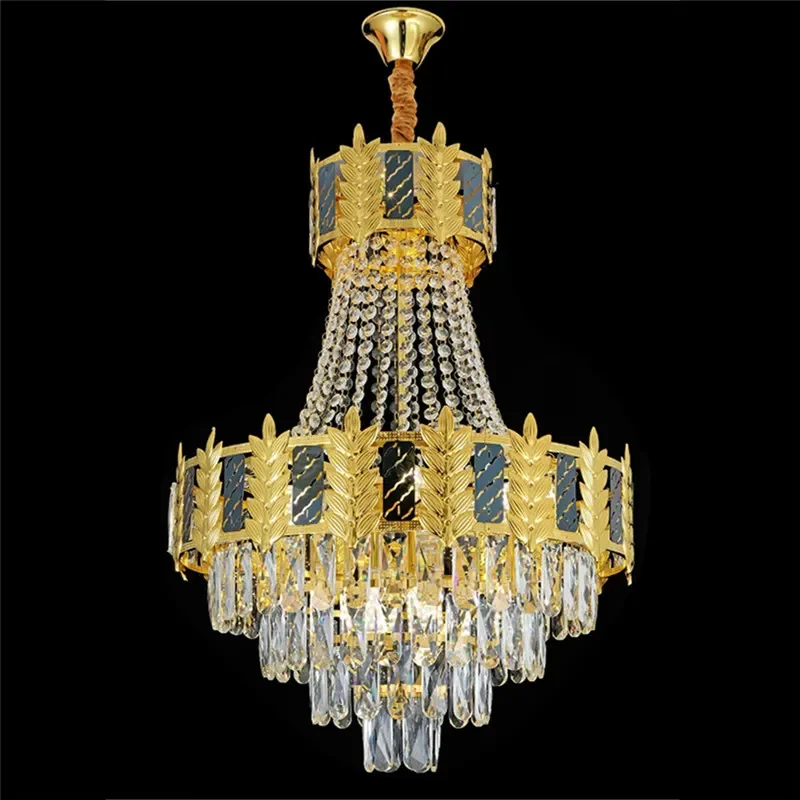 

TINNY Modern Luxury Crystal Pendent Lamp LED Fashion Simple Living Room Restaurant Bedroom Villa Hotel Staircase Chandelier