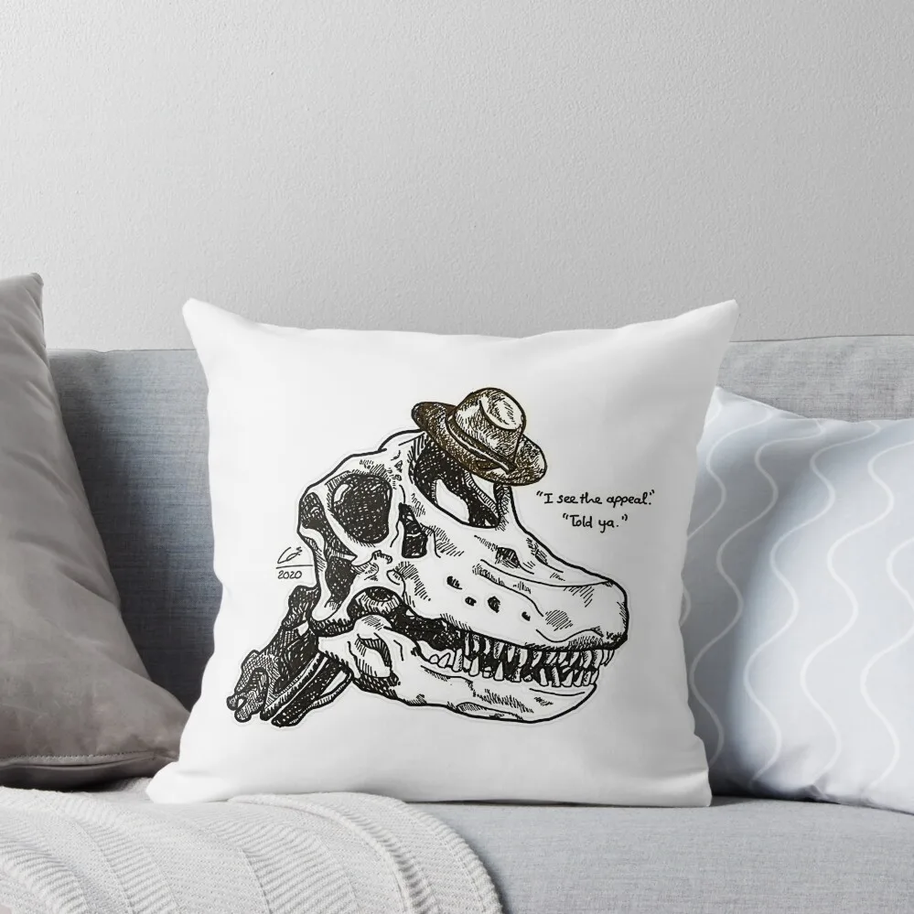 JOEL DINOSAUR TLOU2 Throw Pillow bed pillows Pillow Cases Decorative pillow