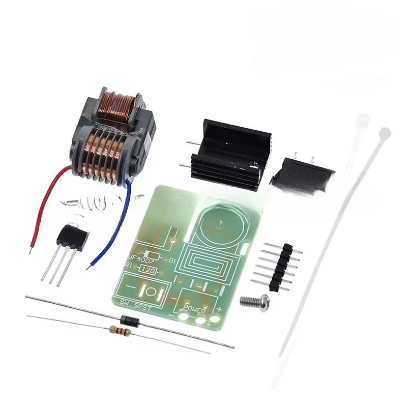 Inverter Boost High Voltage Generator, High Voltage Coil Igniter Coil Module 15KV High Frequency High Voltage Transformer