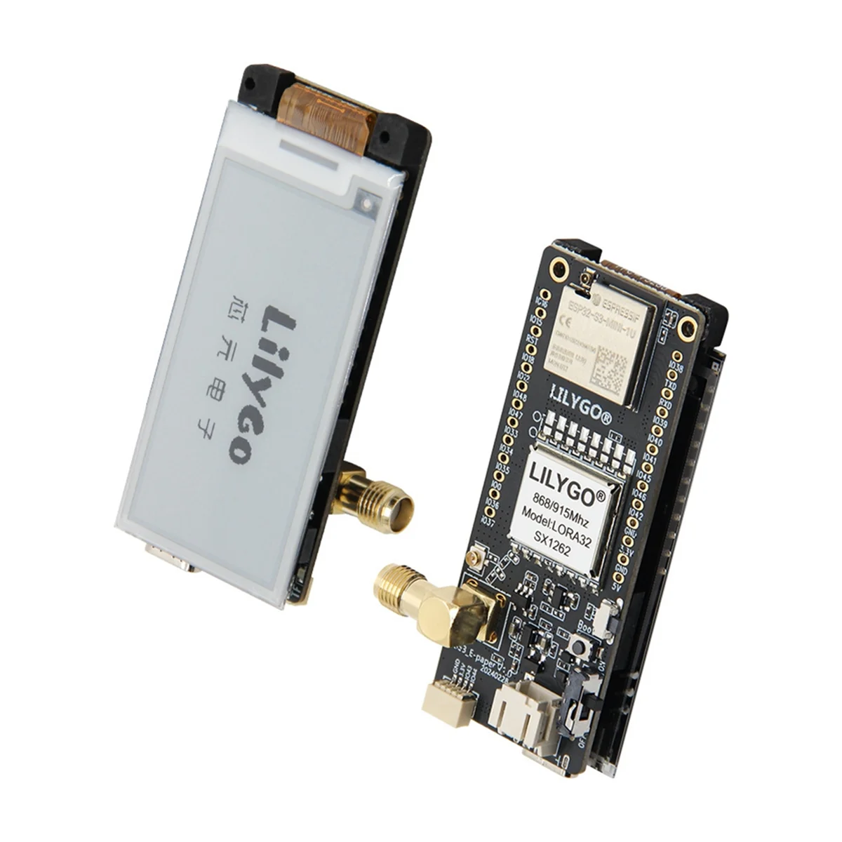 LILYGO E-Paper ESP32-S3 Scheda di sviluppo LoRa Modulo wireless 868 MHz Display da 2,13 pollici