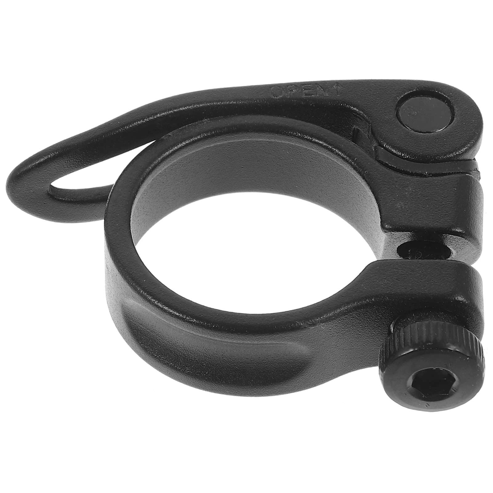 Fast Release Seatpost Clamp Aluminum Alloy Bike Seat Tube Clip For Folding Bikes Mountain Road Bicycle Fine-Tuning Screw